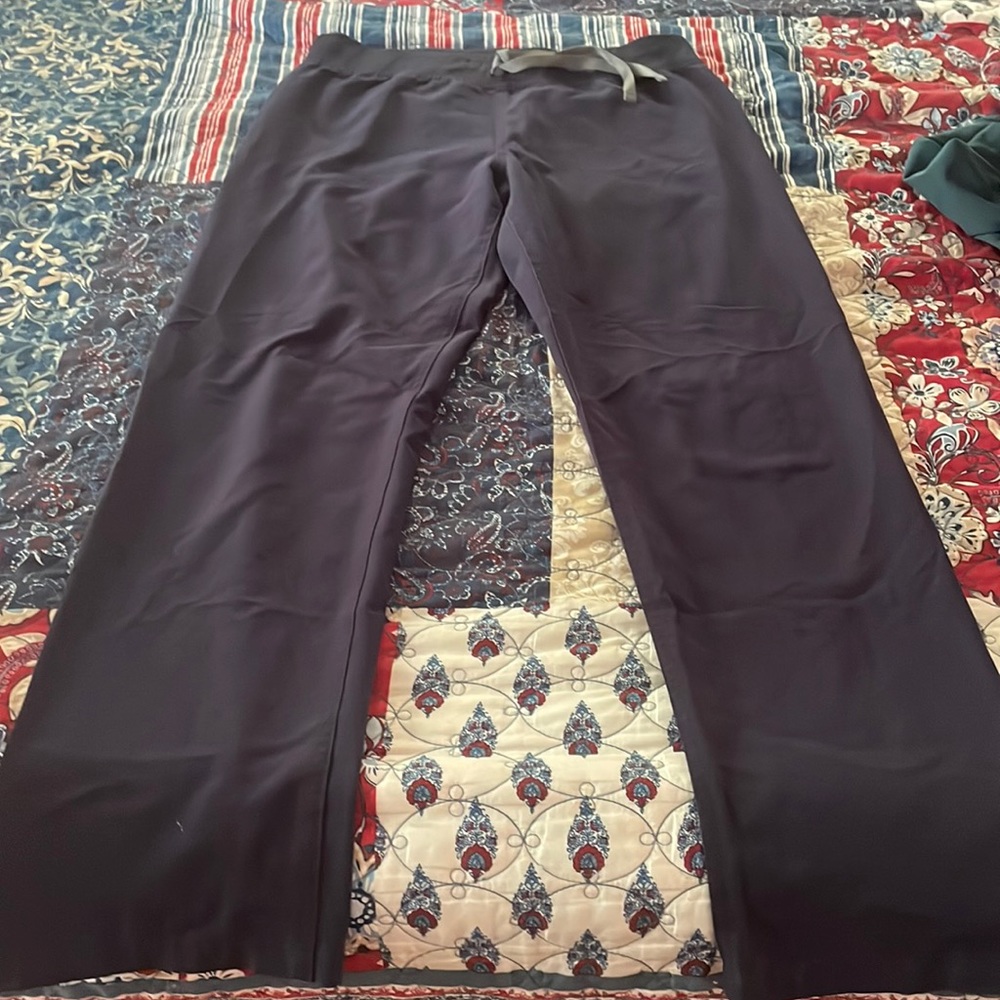 Navy blue Figs healthcare uniforms. Selling pair